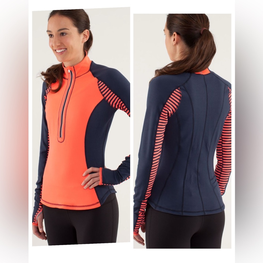 NWOT *Reversible Lululemon Run: U-Turn Pullover (US 8)